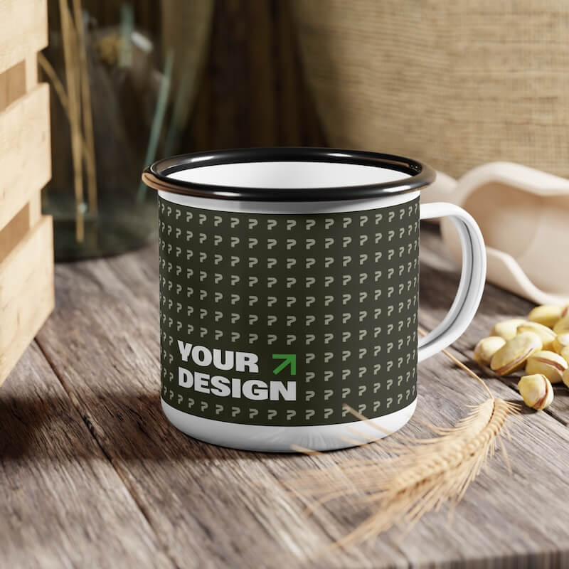 Custom Enamel Mug 5